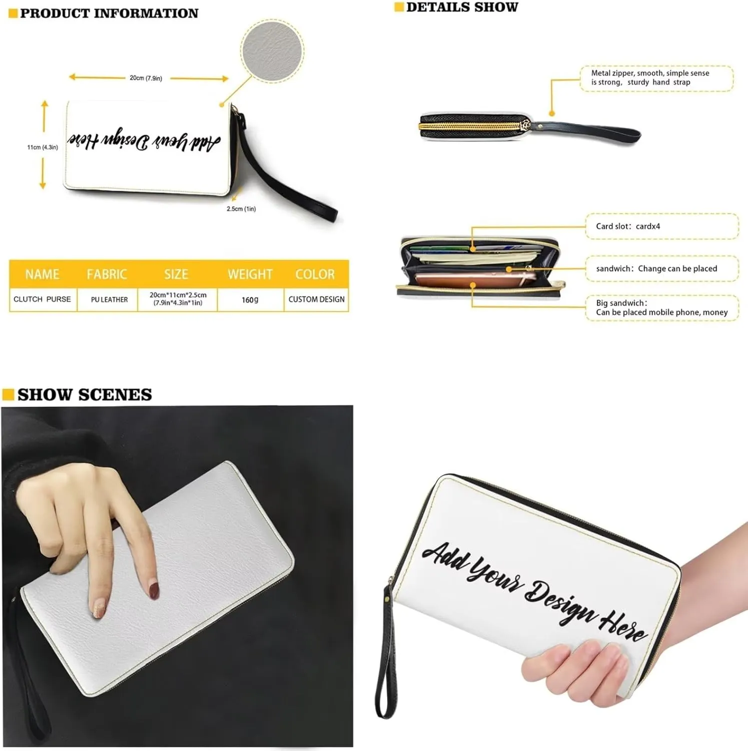2Pcs Saddle Bags Set Bucket Bags Tote Bag for Women Wear-resistant Wristlet Wallets Large Capacity with Zipper