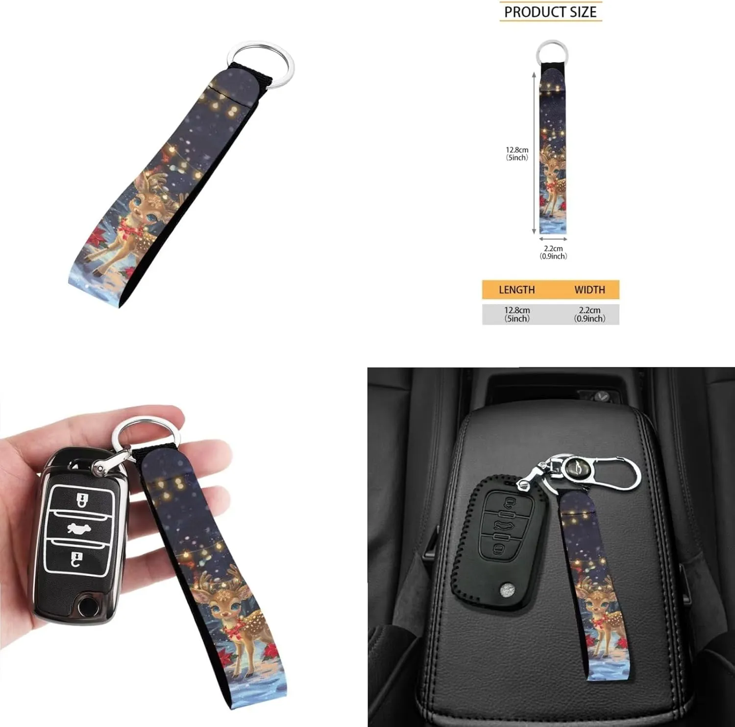 3Pcs Crossbody Bags Set Tote Bag Crossbody Bags for Women Wristlet Wallets for Women Keychain