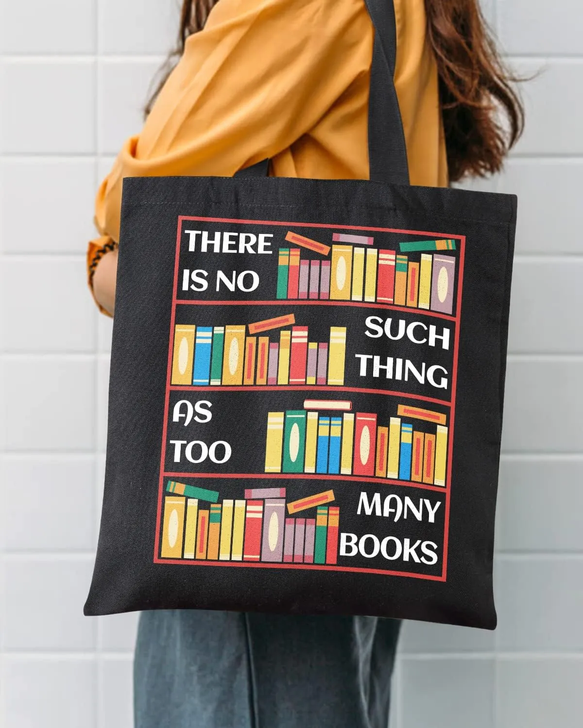 AUSVKAI Canvas Tote Bag Aesthetic for Women, Cute Reusable Cloth Cotton Bags for Shopping Beach Grocery
