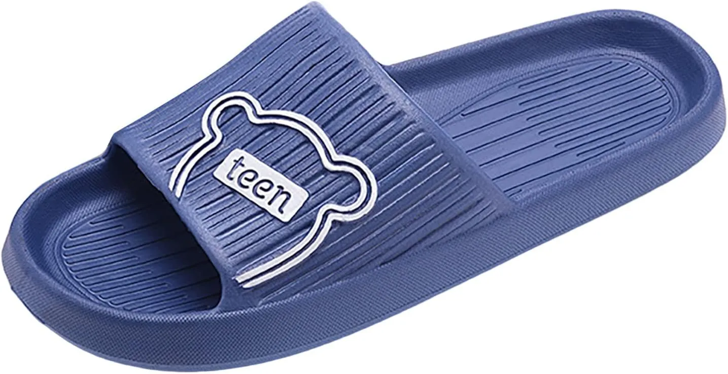 Bathroom Slippers Mens Waterproof Slippers Shower Shoes for Living Room Pool Beach Spa Public Showers