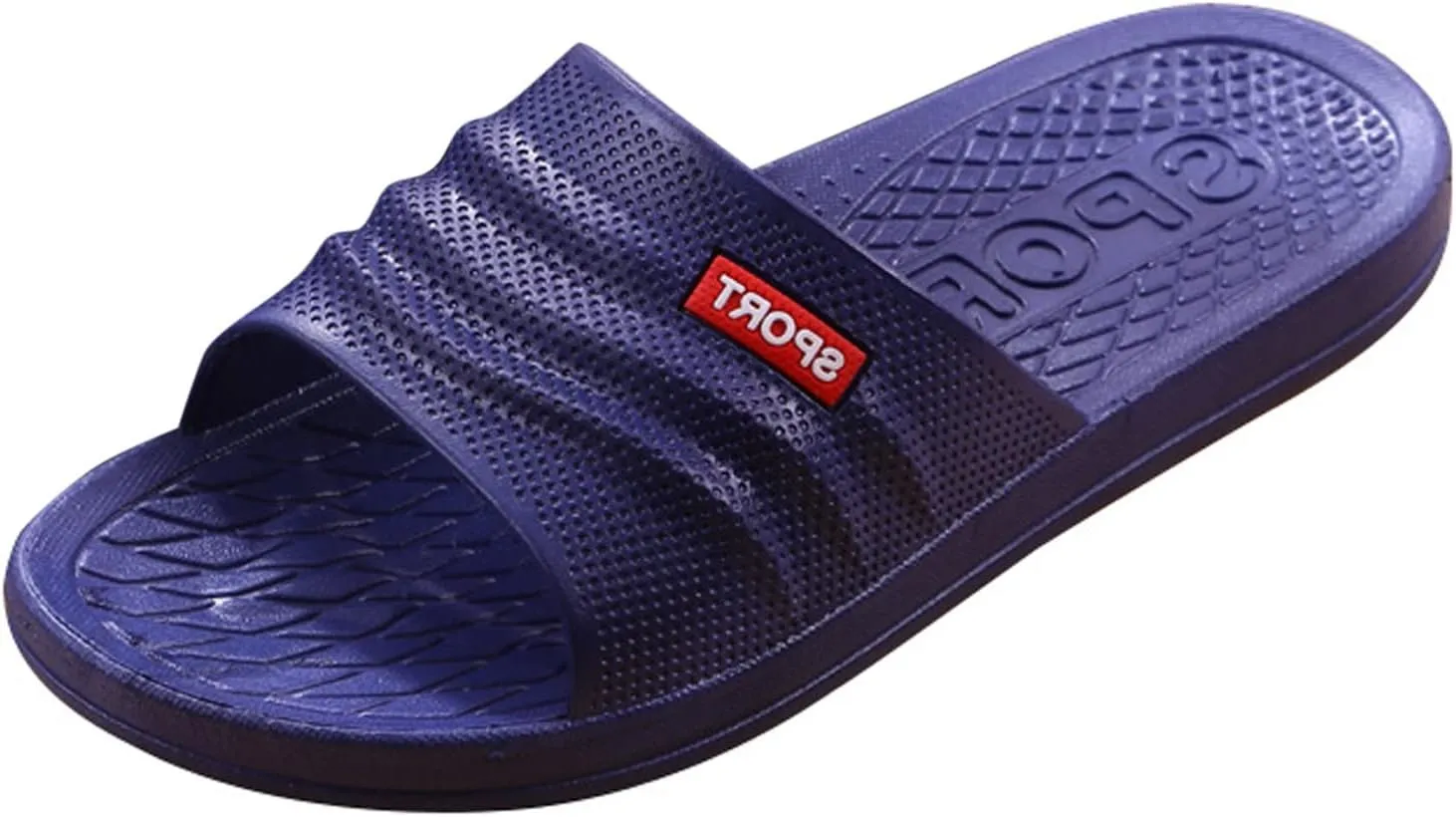 Bathroom Slippers Shower Shoes for Living Room Pool Beach Spa Public Showers Massage Pool Slides with Arch Support