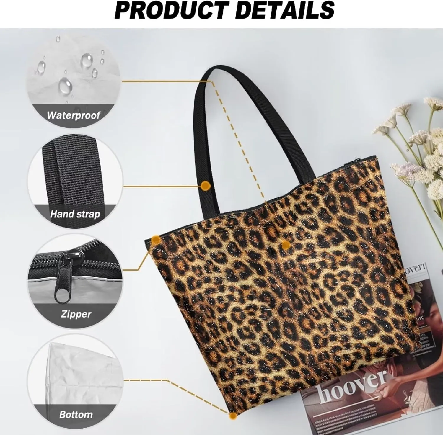 Beach Bag for Women, Large Beach Bags Tote Bag Shoulder Bag Waterproof Travel Weekender Bag Tote Bags