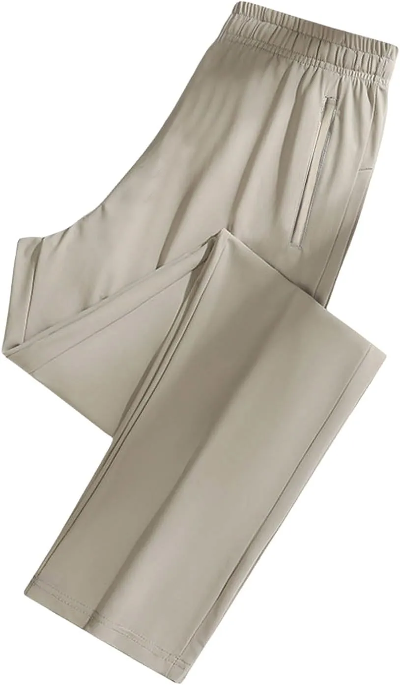 Beeswan Stretch Active - Women's Quick Drying Lightweight Pants Breathable Comfy Sport Glide Pant with Zipper Pockets