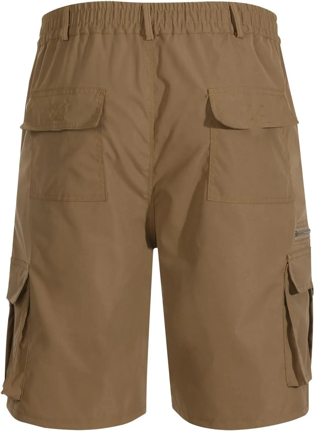 Binmer Summer Casual Cargo Shorts Mens 2024 Lightweight Multi Pocket Workout Athletic Shorts Elestic Waisted Beach Shorts