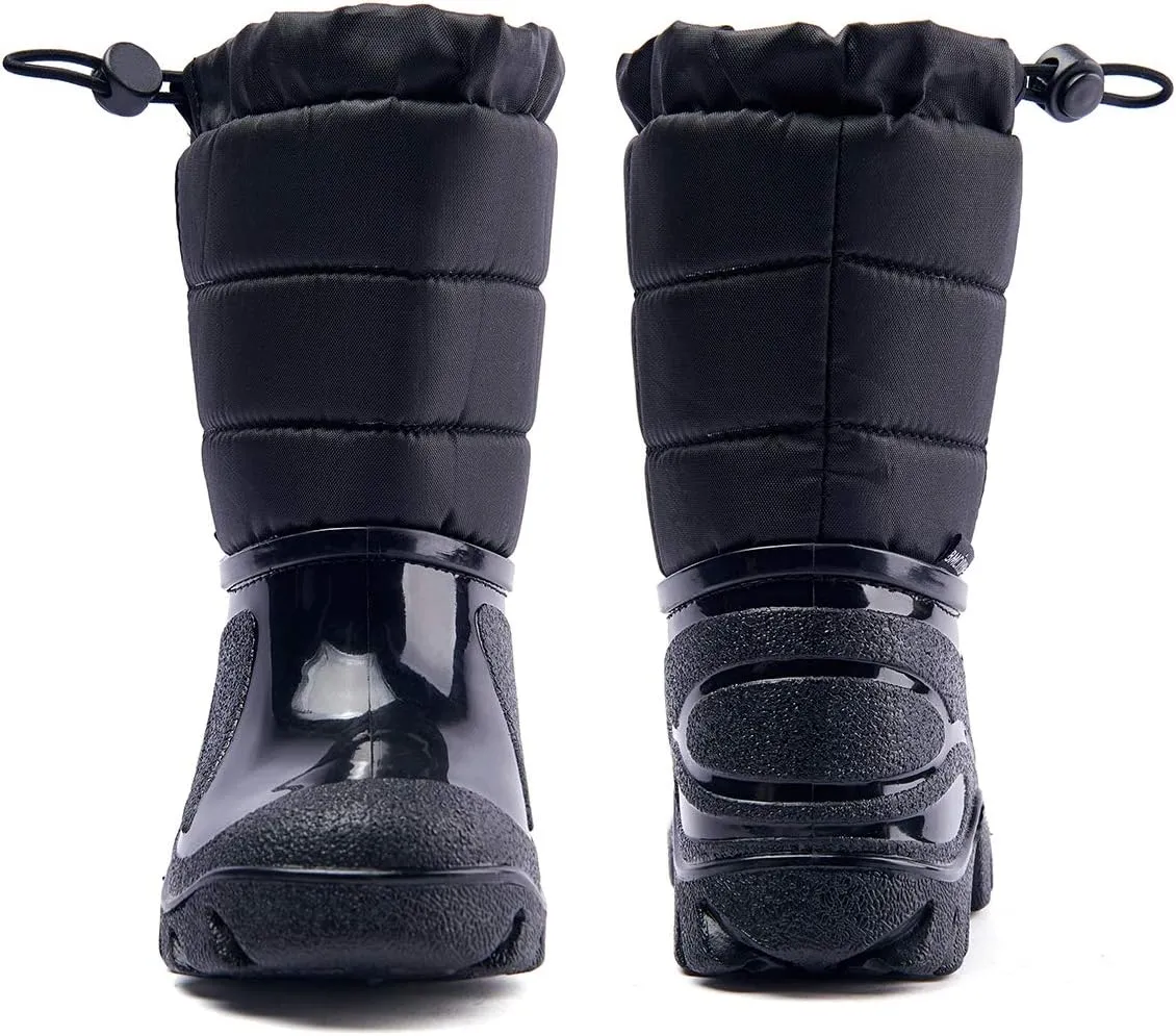 BMCiTYBM Kids Snow Boots Boys Girls Toddler Winter Waterproof Shoes Cold Weather Outdoor Lightweight (Toddler/Little Kids/Big Kids)