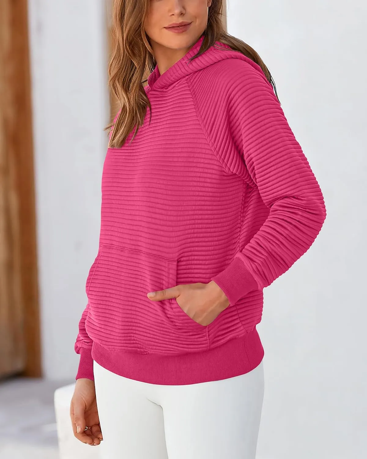 BTFBM Womens Oversized Hoodies 2024 Fashion Sweatshirts Long Sleeve Sweaters Pullover Tops Fall Clothes with Pocket