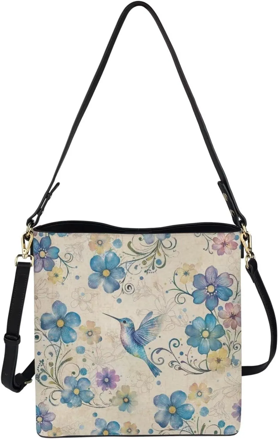 Bucket Bags for Women Leather Hobo Bag Crossbody Bag Top Handle Handbag Ladies Tote Bag Shoulder Bag Handbag for Women