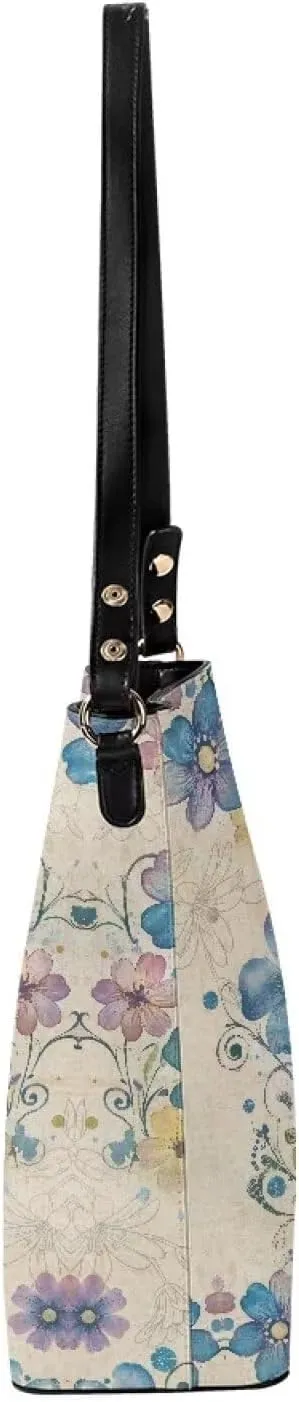 Bucket Bags for Women Leather Hobo Bag Crossbody Bag Top Handle Handbag Ladies Tote Bag Shoulder Bag Handbag for Women