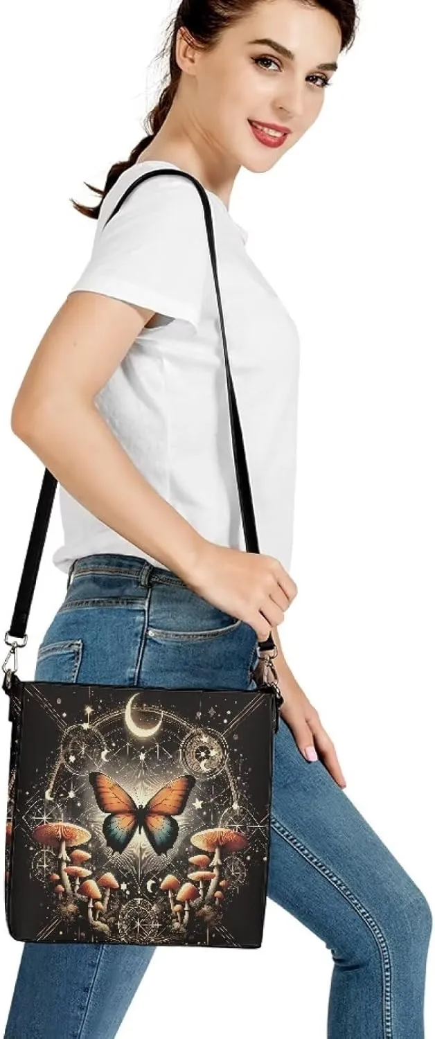 Bucket Bags for Women Leather Hobo Bag Crossbody Bag Top Handle Handbag Ladies Tote Bag Shoulder Bag Handbag for Women