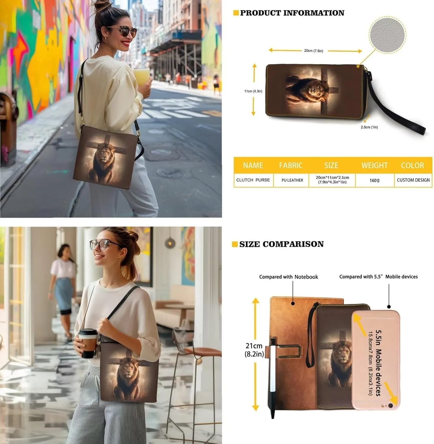 Bucket Tote Bag with Wallet Set for Women, Crossbody Leather Bucket Bags Wallet Set with Removable Strap