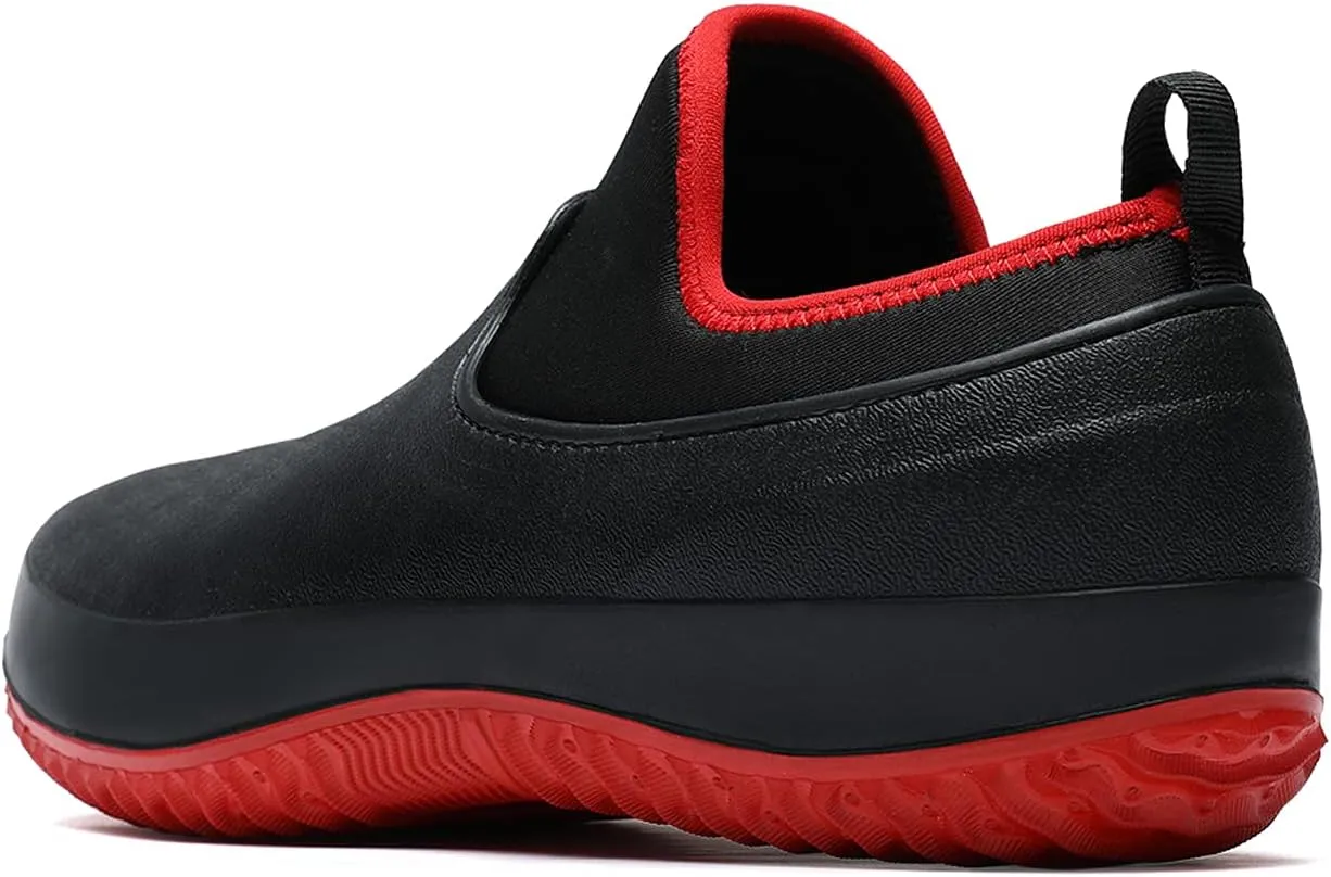 Chef Shoes Waterproof Non Slip Water Shoes Safety Garden Shoes Kitchen Shoes Rain Boots Catering Sneakers Work Clogs for Men Women