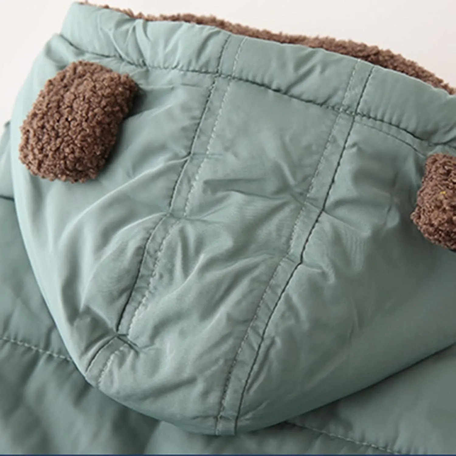 Children's Padded Coat Kids Toddler Baby Girls Boys Autumn Winter Warm Thick Ear Cotton Winter Coats for Toddler Boys