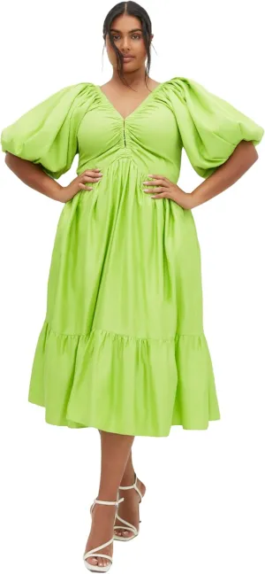 City Chic Women's Plus Size Dress-Grace Midi