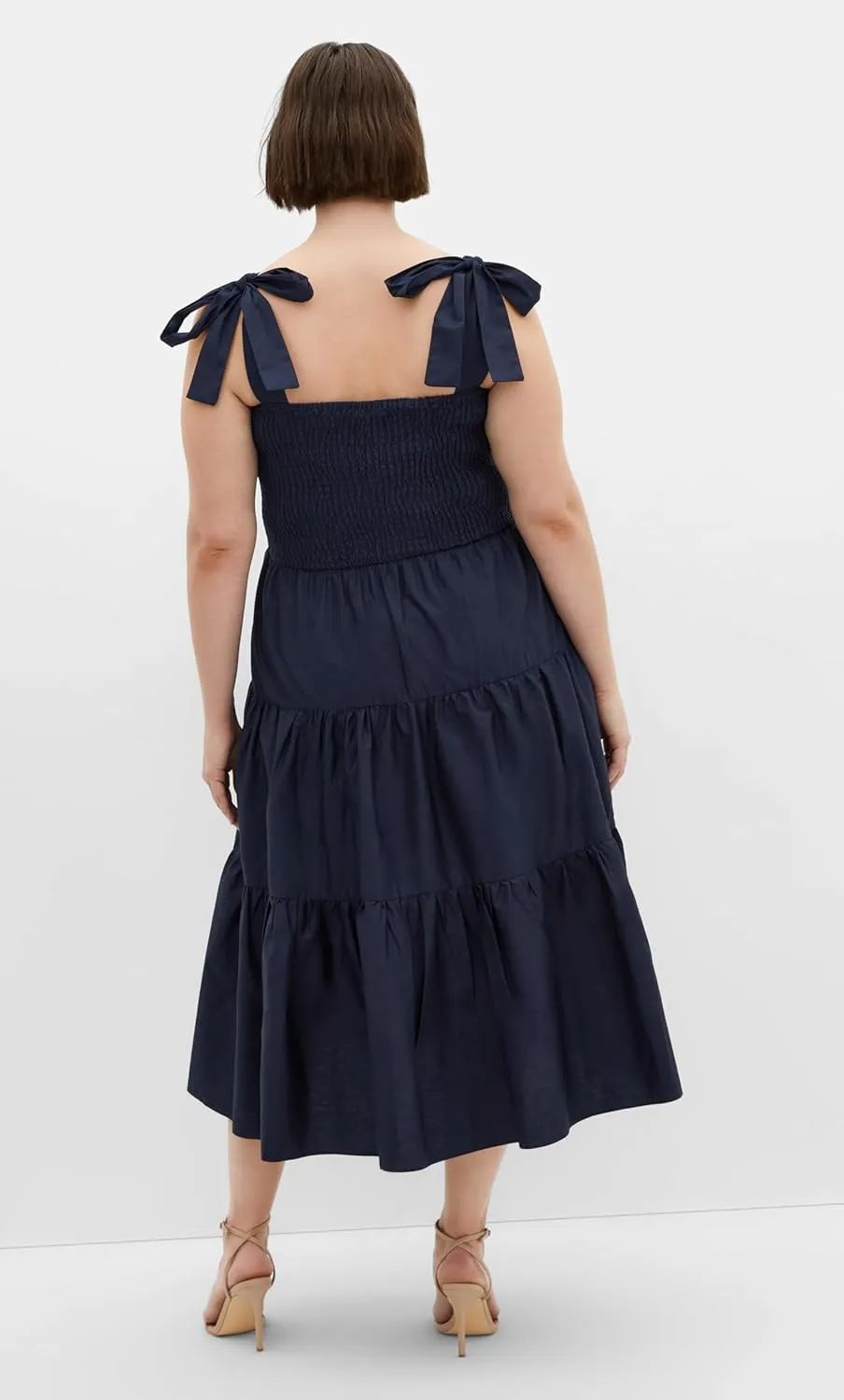 City Chic Women's Plus Size Dress - Haven Tier Midi