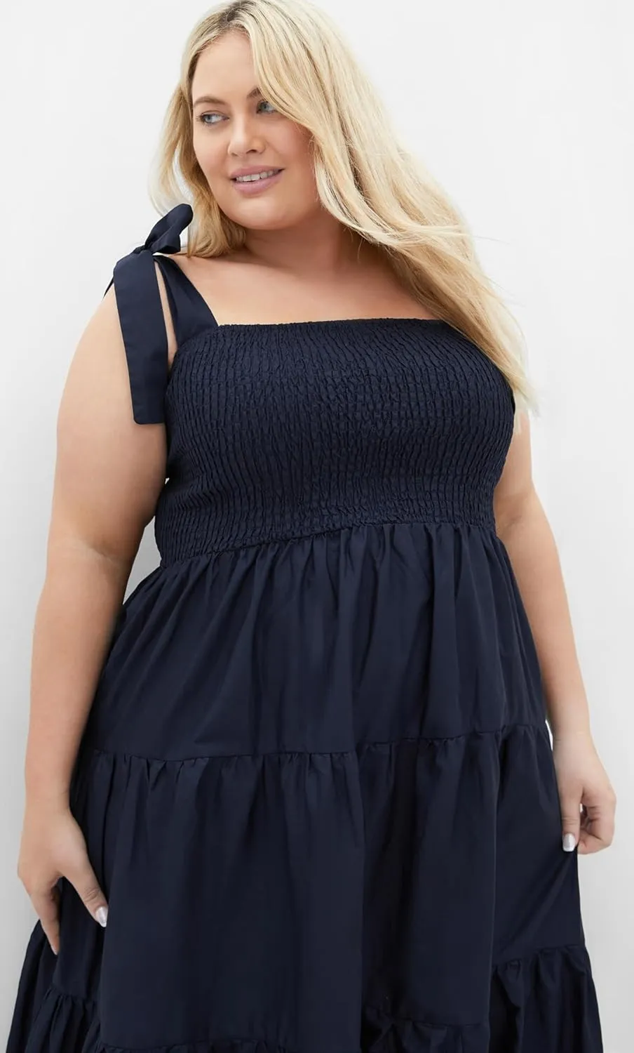 City Chic Women's Plus Size Dress - Haven Tier Midi