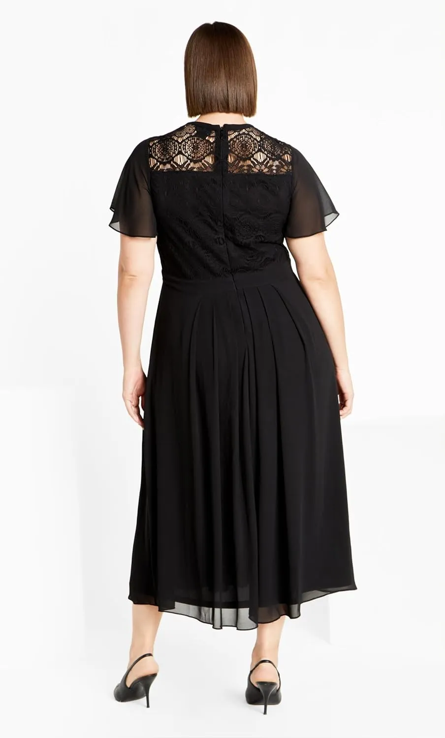 City Chic Women's Plus Size Dress Lace Niki
