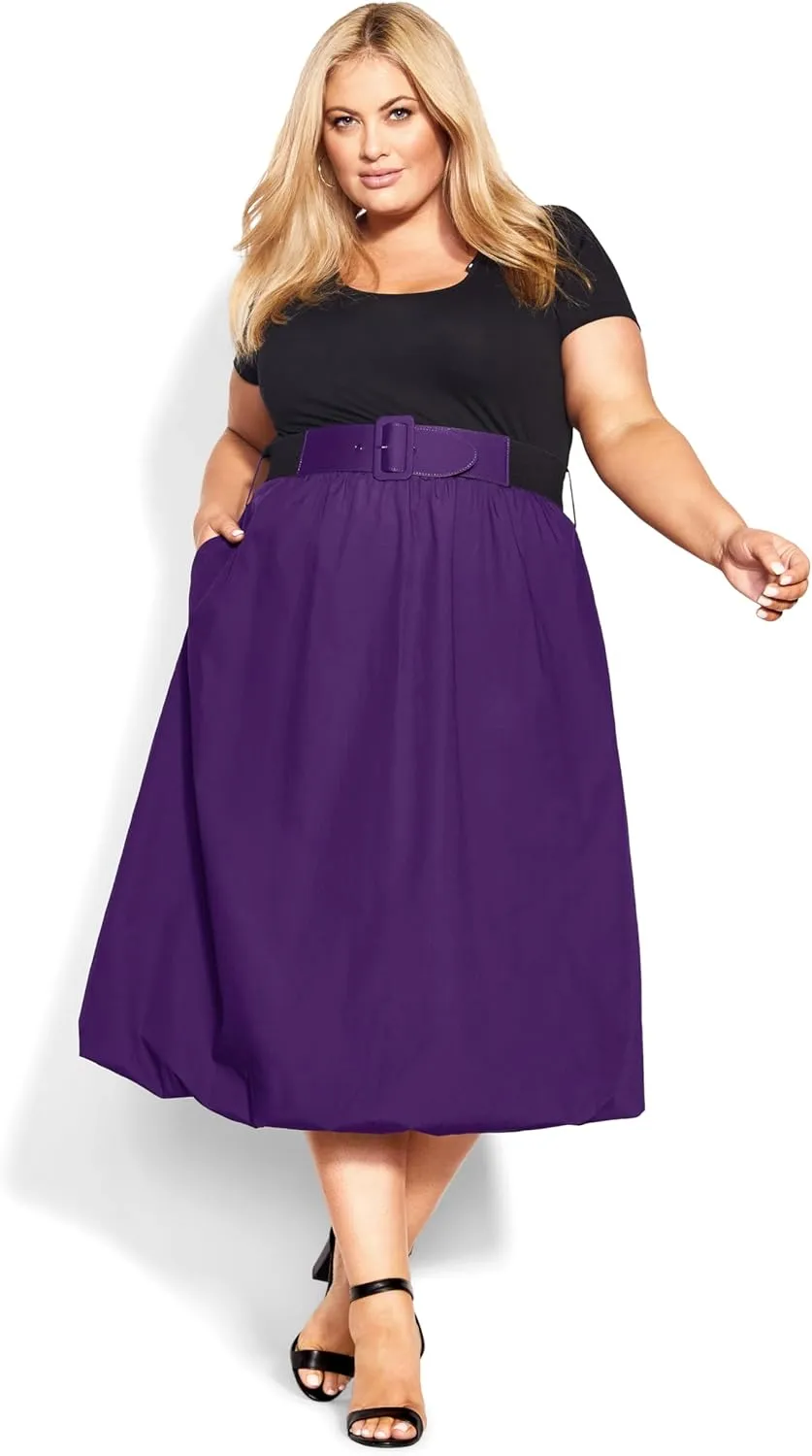 City Chic Women's Plus Size Dress - Paris Days