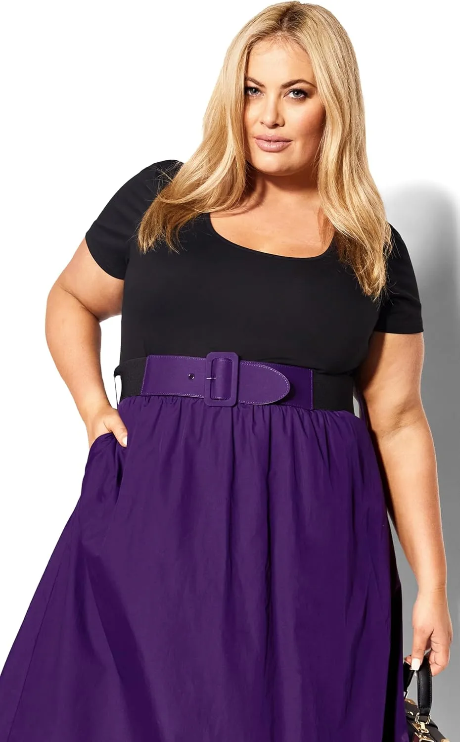 City Chic Women's Plus Size Dress - Paris Days