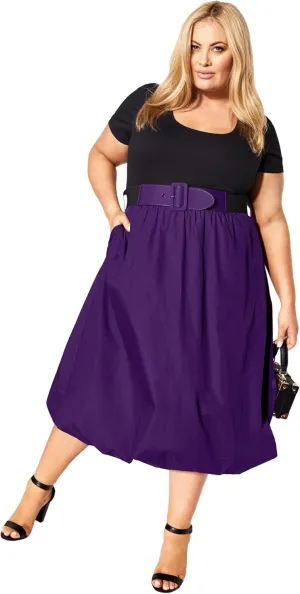 City Chic Women's Plus Size Dress - Paris Days