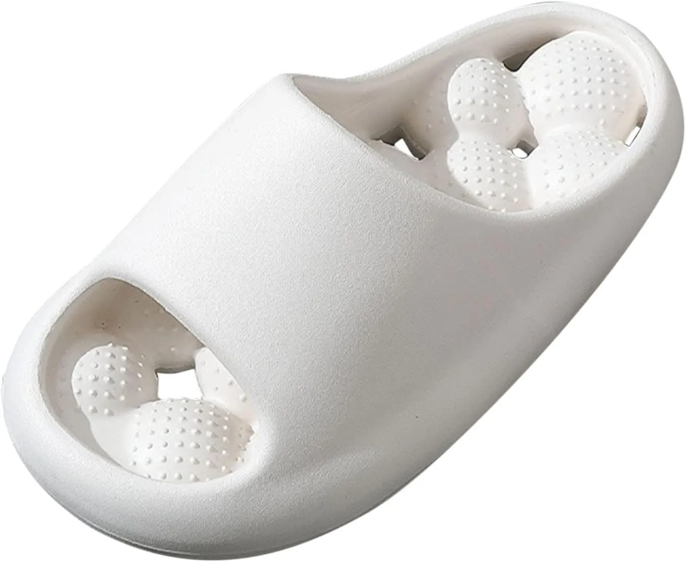 Cloud Slides Shower Shoes for Living Room Pool Beach Spa Public Showers Non Slip Summer Bathroom Indoor House Slippers with Drain Holes