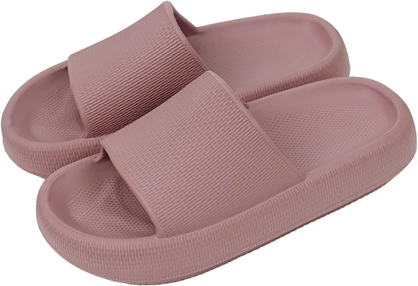 Comfortable Slip on Slide Sandals for Women Shower Shoes with Drainage Holes Bathroom Slipper Slides for Women