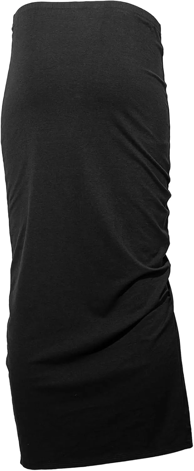 Coolibar UPF 50  Women's Bayfront Ruched Maxi Skirt - Sun Protective