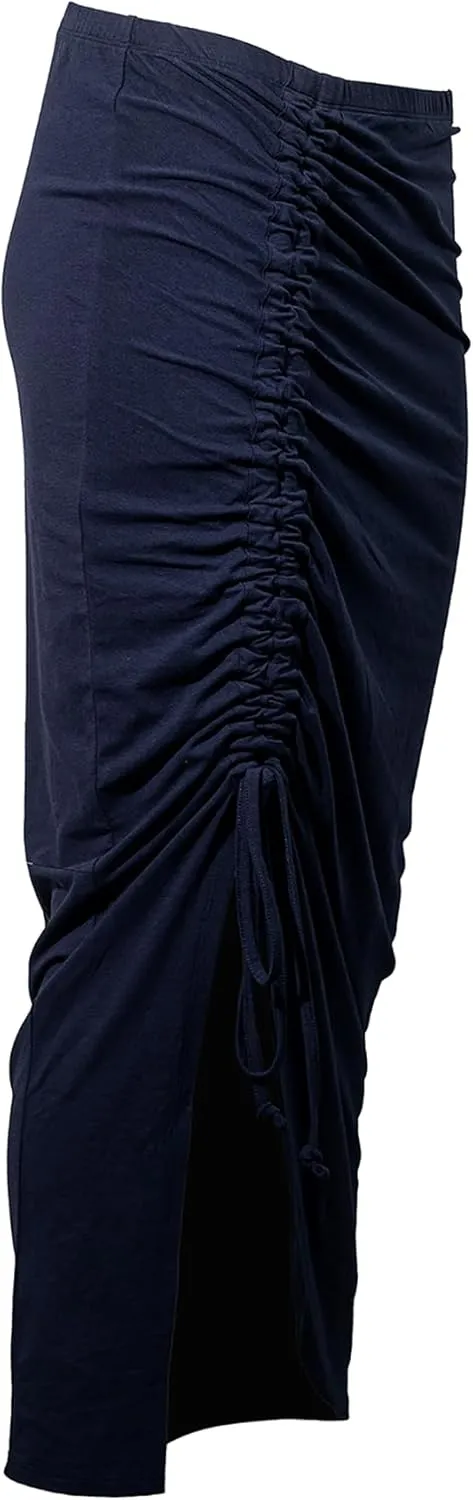Coolibar UPF 50  Women's Bayfront Ruched Maxi Skirt - Sun Protective