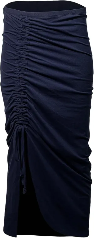 Coolibar UPF 50  Women's Bayfront Ruched Maxi Skirt - Sun Protective