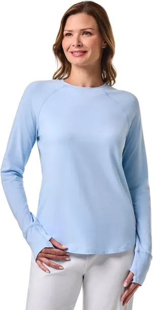 Coolibar UPF 50  Women's LumaLeo Long Sleeve T-Shirt - Sun Protective