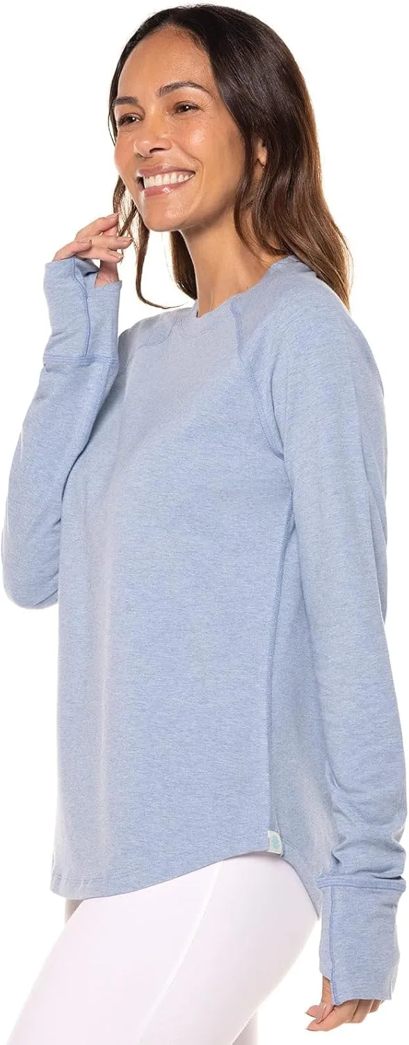 Coolibar UPF 50  Women's LumaLeo Long Sleeve T-Shirt - Sun Protective