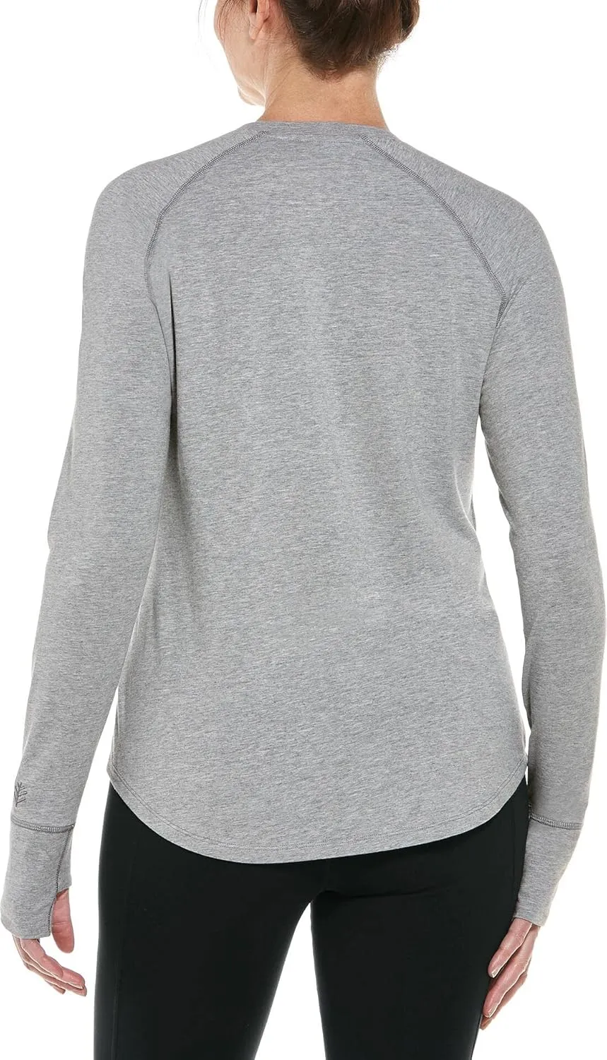 Coolibar UPF 50  Women's LumaLeo Long Sleeve T-Shirt - Sun Protective