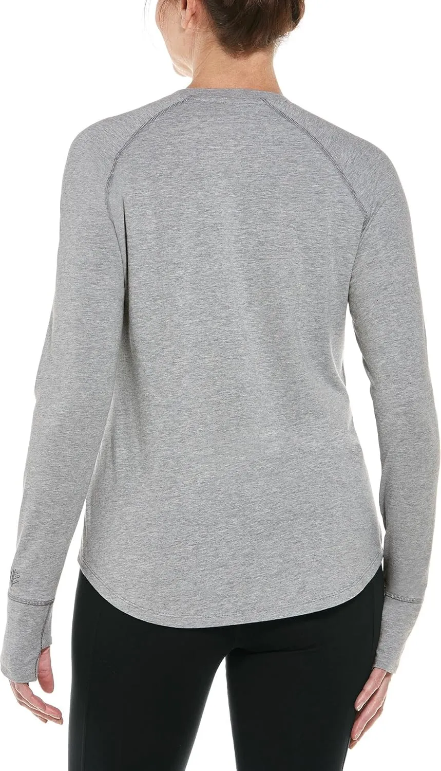 Coolibar UPF 50  Women's LumaLeo Long Sleeve T-Shirt - Sun Protective