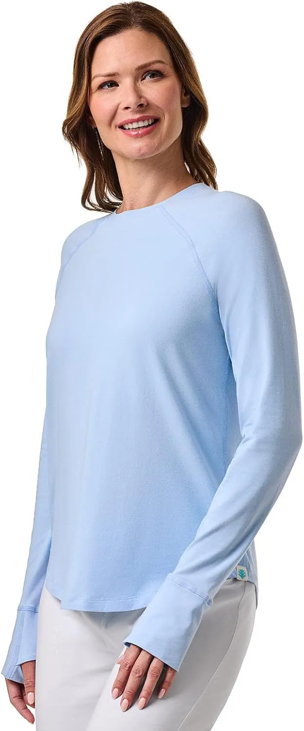 Coolibar UPF 50  Women's LumaLeo Long Sleeve T-Shirt - Sun Protective