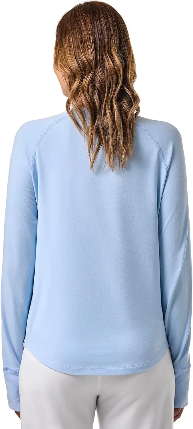 Coolibar UPF 50  Women's LumaLeo Long Sleeve T-Shirt - Sun Protective
