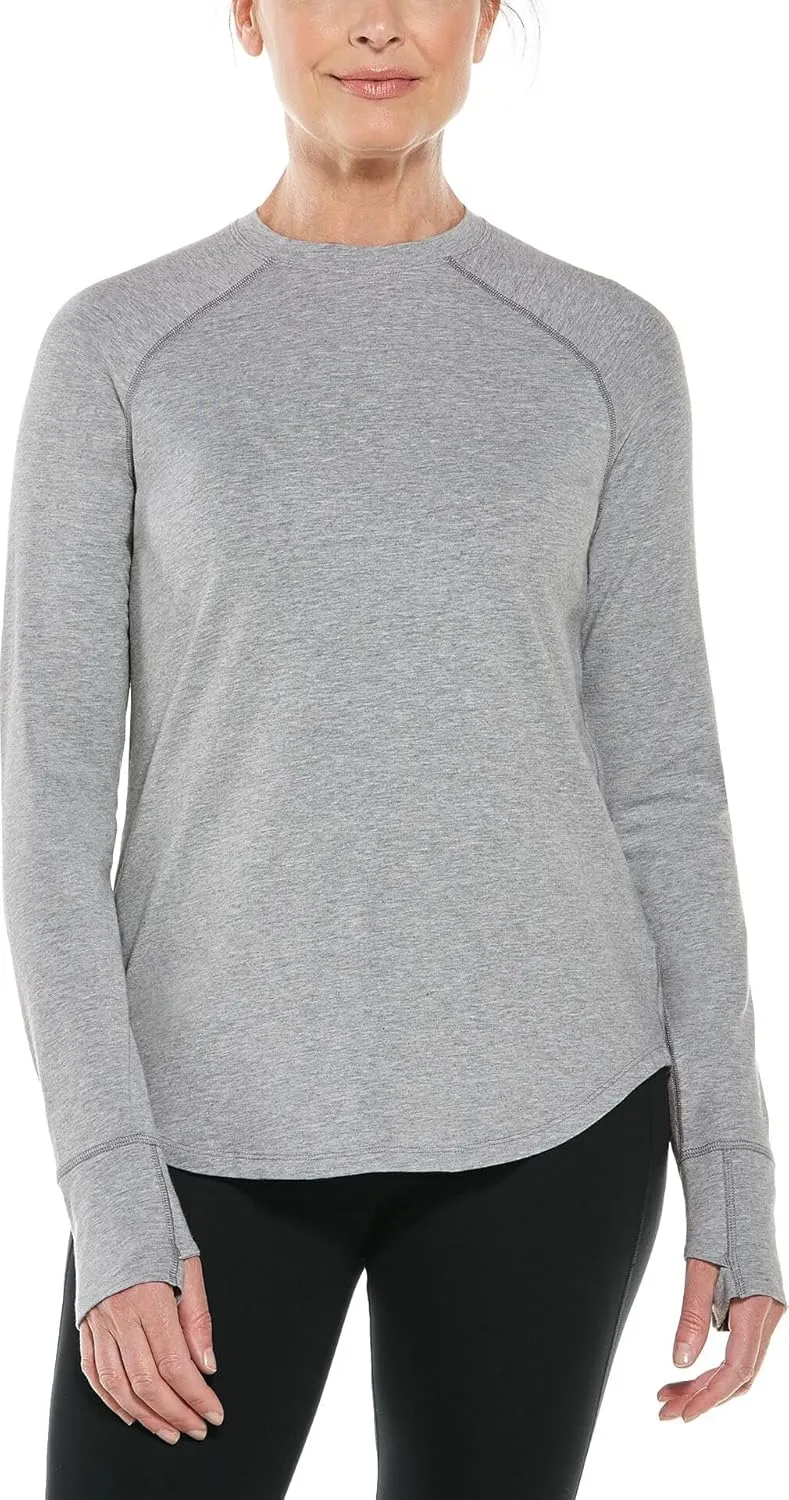 Coolibar UPF 50  Women's LumaLeo Long Sleeve T-Shirt - Sun Protective