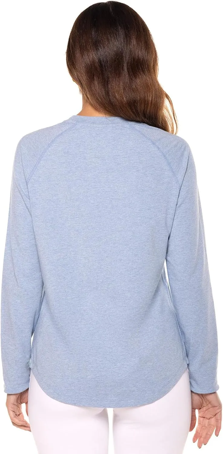 Coolibar UPF 50  Women's LumaLeo Long Sleeve T-Shirt - Sun Protective
