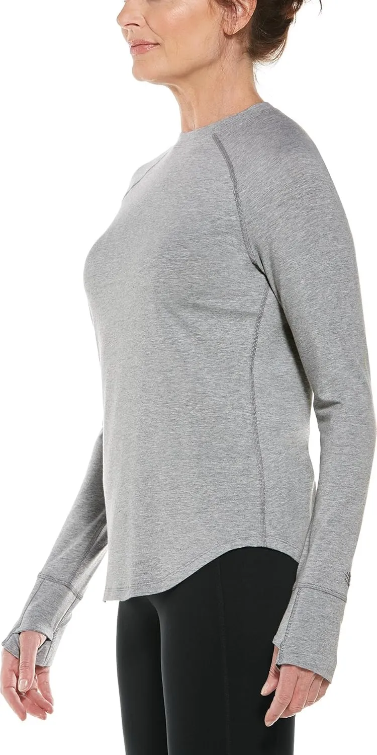 Coolibar UPF 50  Women's LumaLeo Long Sleeve T-Shirt - Sun Protective