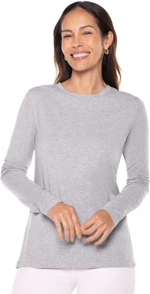 Coolibar UPF 50  Women's Morada Everyday Long Sleeve T-Shirt - Sun Protective