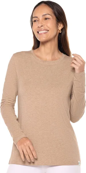 Coolibar UPF 50  Women's Morada Everyday Long Sleeve T-Shirt - Sun Protective