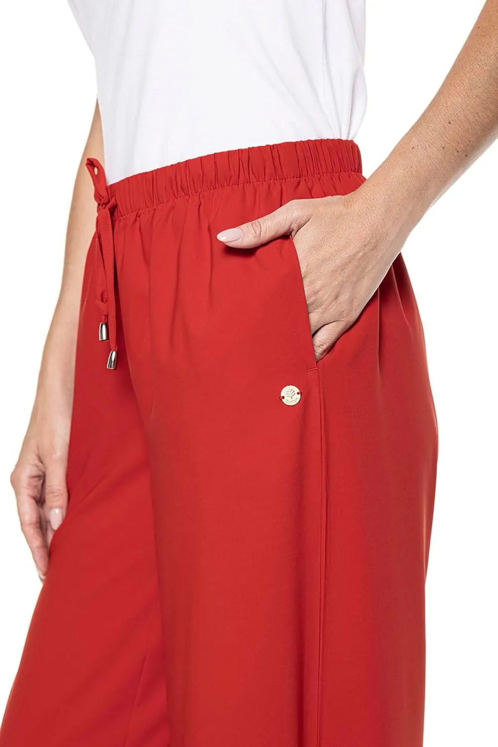 Coolibar UPF 50  Women's Petra Wide Leg Pants - Sun Protective