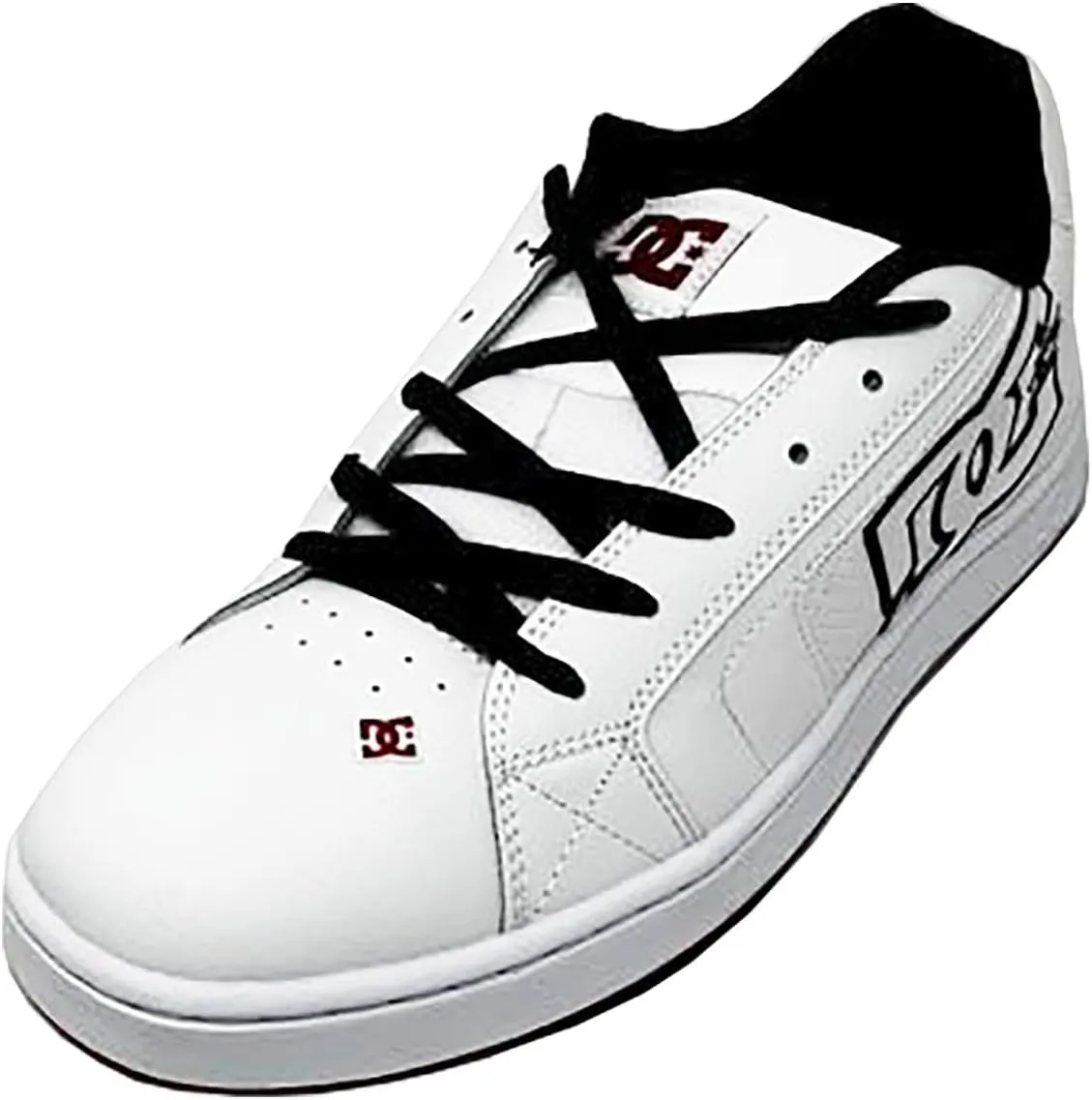 DC Men's NET Skate Shoe, White, 10.5