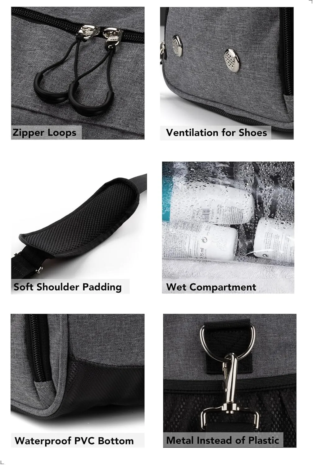 Fitgriff Gym Bag for Men & Women with Shoe & Wet Compartment - Duffle Bag for Travel, Sports, Fitness & Workout