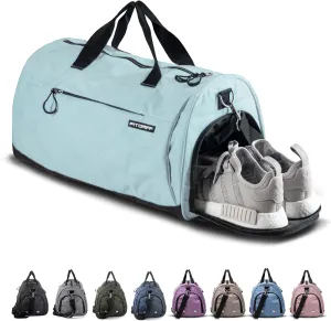 Fitgriff Gym Bag for Men & Women with Shoe & Wet Compartment - Duffle Bag for Travel, Sports, Fitness & Workout