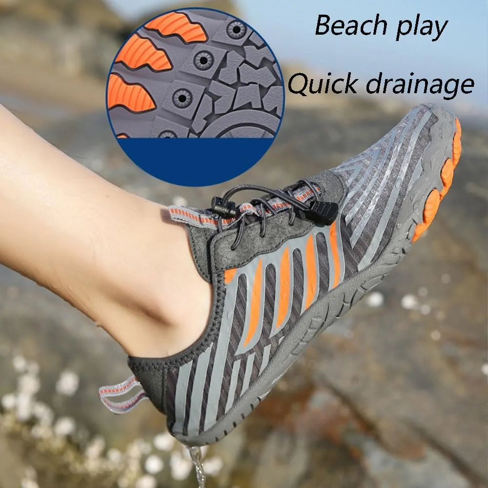 Grounded Barefoot Footwear Shoes for Women Men, Breathable & Non-Slip Athletic, Water Shoes Wide Toe Box