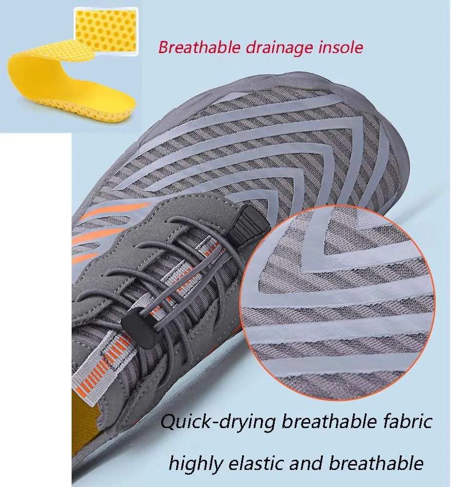 Grounded Barefoot Footwear Shoes for Women Men, Breathable & Non-Slip Athletic, Water Shoes Wide Toe Box