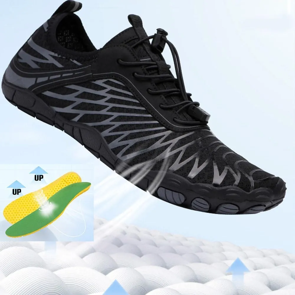 Grounded Barefoot Footwear Shoes for Women Men, Breathable & Non-Slip Athletic, Water Shoes Wide Toe Box