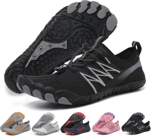 GUNIYIFS Walking Water Shoes Men Hike Barefoot Shoes Women Wide Toe Box Non-Slip Quick Dry Breathable Outdoor Athletic Footwear Beach