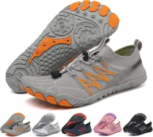 GUNIYIFS Walking Water Shoes Men Hike Barefoot Shoes Women Wide Toe Box Non-Slip Quick Dry Breathable Outdoor Athletic Footwear Beach
