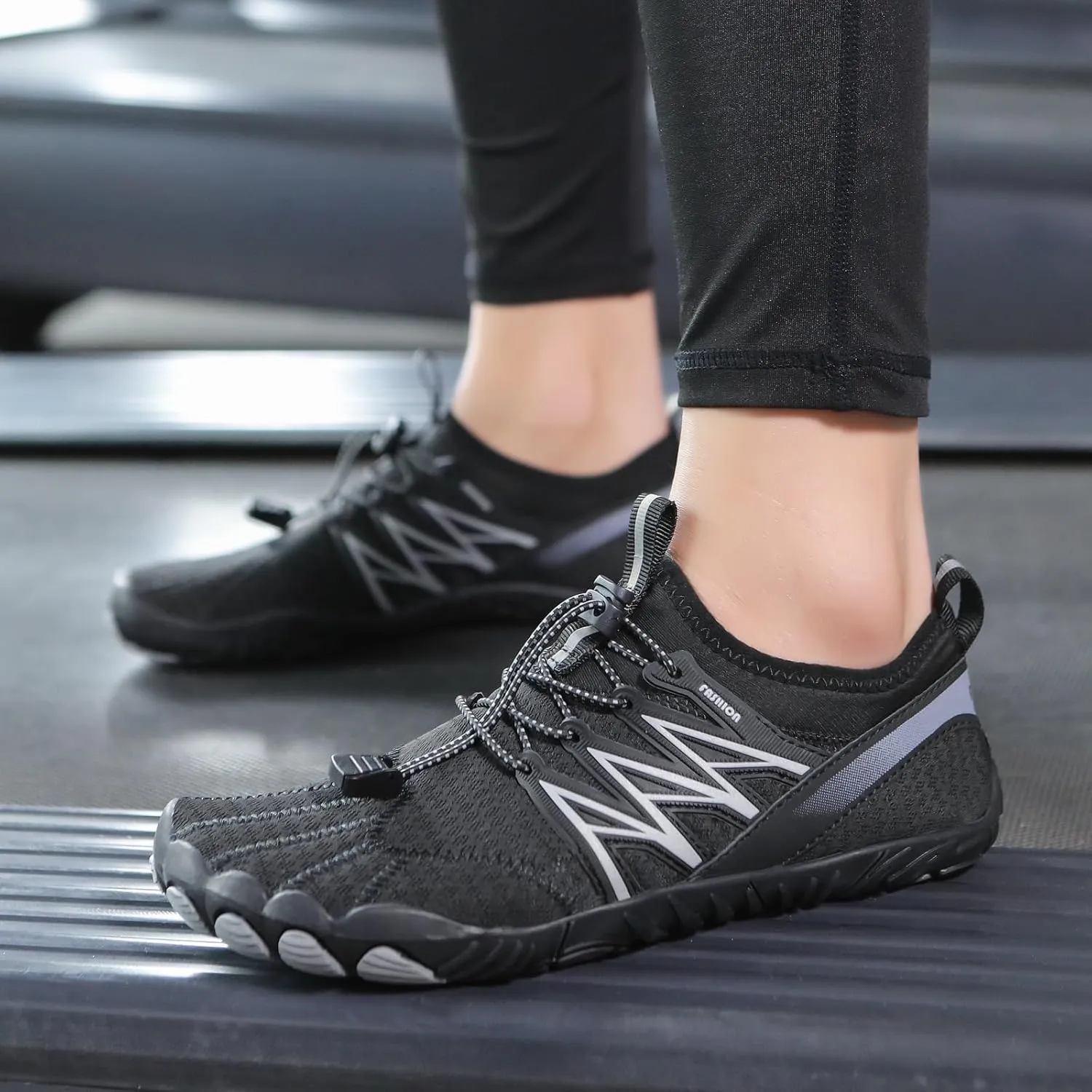 GUNIYIFS Walking Water Shoes Men Hike Barefoot Shoes Women Wide Toe Box Non-Slip Quick Dry Breathable Outdoor Athletic Footwear Beach