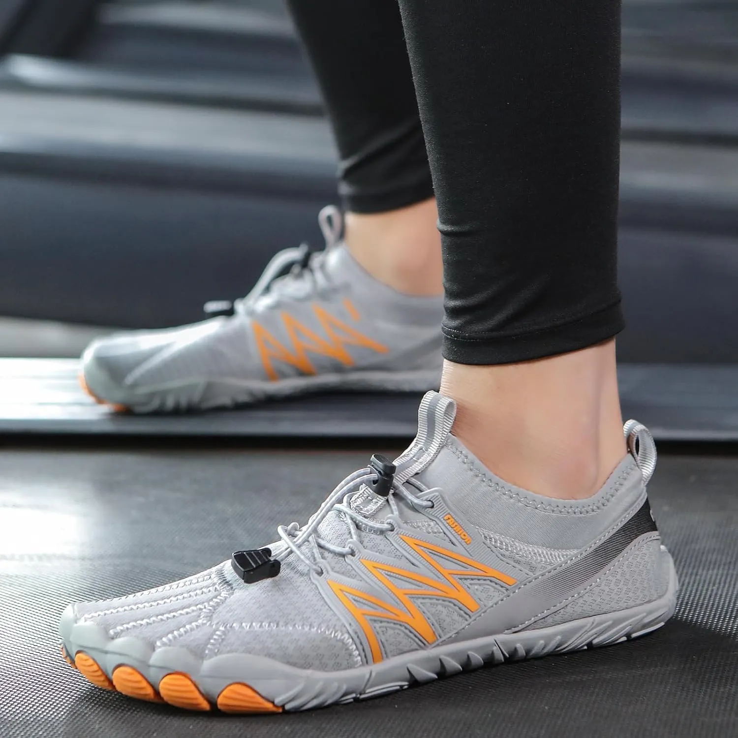 GUNIYIFS Walking Water Shoes Men Hike Barefoot Shoes Women Wide Toe Box Non-Slip Quick Dry Breathable Outdoor Athletic Footwear Beach